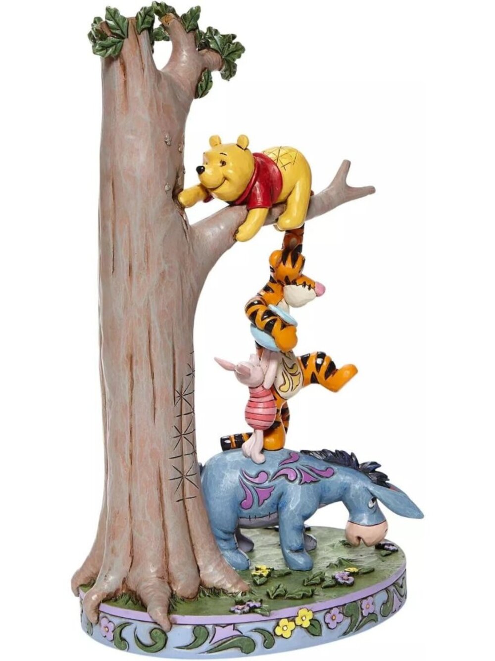 Winnie the Pooh & Friends Tree Figurine, 8.75" Multicolor Home Decor Collectible